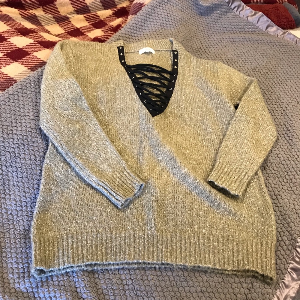 Entro strappy front sweater